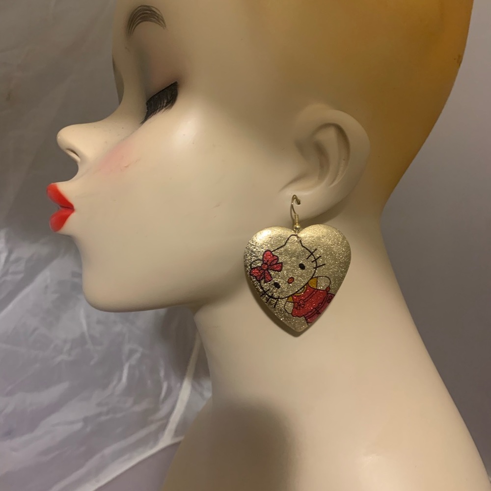 Hello kitty earrings - Picture 2 of 2